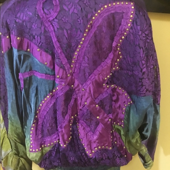 French Look satin jacket and skirt set - Picture 5 of 15